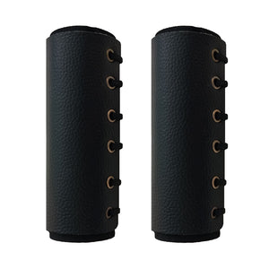 Black Color Faux Leather universal grip cover for scooter and Motorcycles