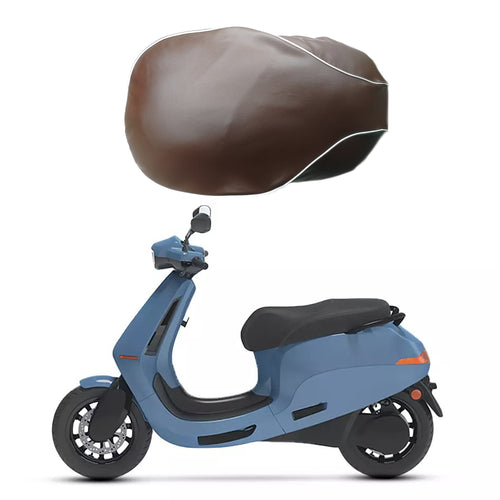 BikeNwear  Plain Brown Seat cover for Ola S1 and Ols S1 Pro Electric Scooter