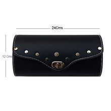 Load image into Gallery viewer, Leatherette Tool Bag  Black color For Royal Enfield Motorcycle