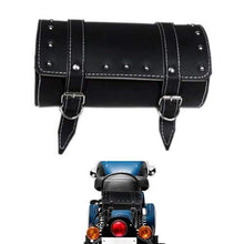 Load image into Gallery viewer, Leatherette Tool Bag with belt Black color For Royal Enfield Motorcycle