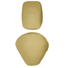 Load image into Gallery viewer, Leatherette Seat Cover Cream For Royal Enfield Classic Modal