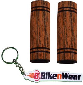 Foam Grip Cover Light Brown With BikeNwear Key Chain