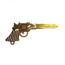 Load image into Gallery viewer, Brass Gun Design Key Block For Motorcycle