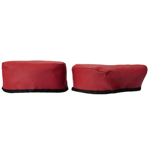 Leatherette Seat Cover Maroon For Royal Enfield Classic Modal