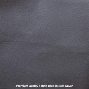 Leatherette Seat Cover Black For Bajaj Platina