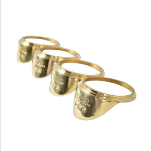 Brass Indicator Shade Set of 4 For Royal Enfield Motorcycle