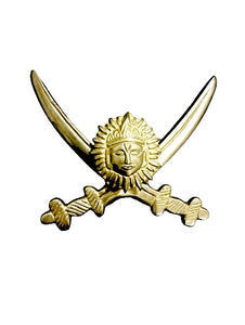Sword Badge with Sun Symbol For Motorcycle & Cars