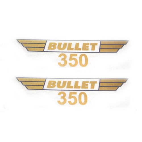 Tool Box Sticker set for Royal Enfield Bullet 350 cc