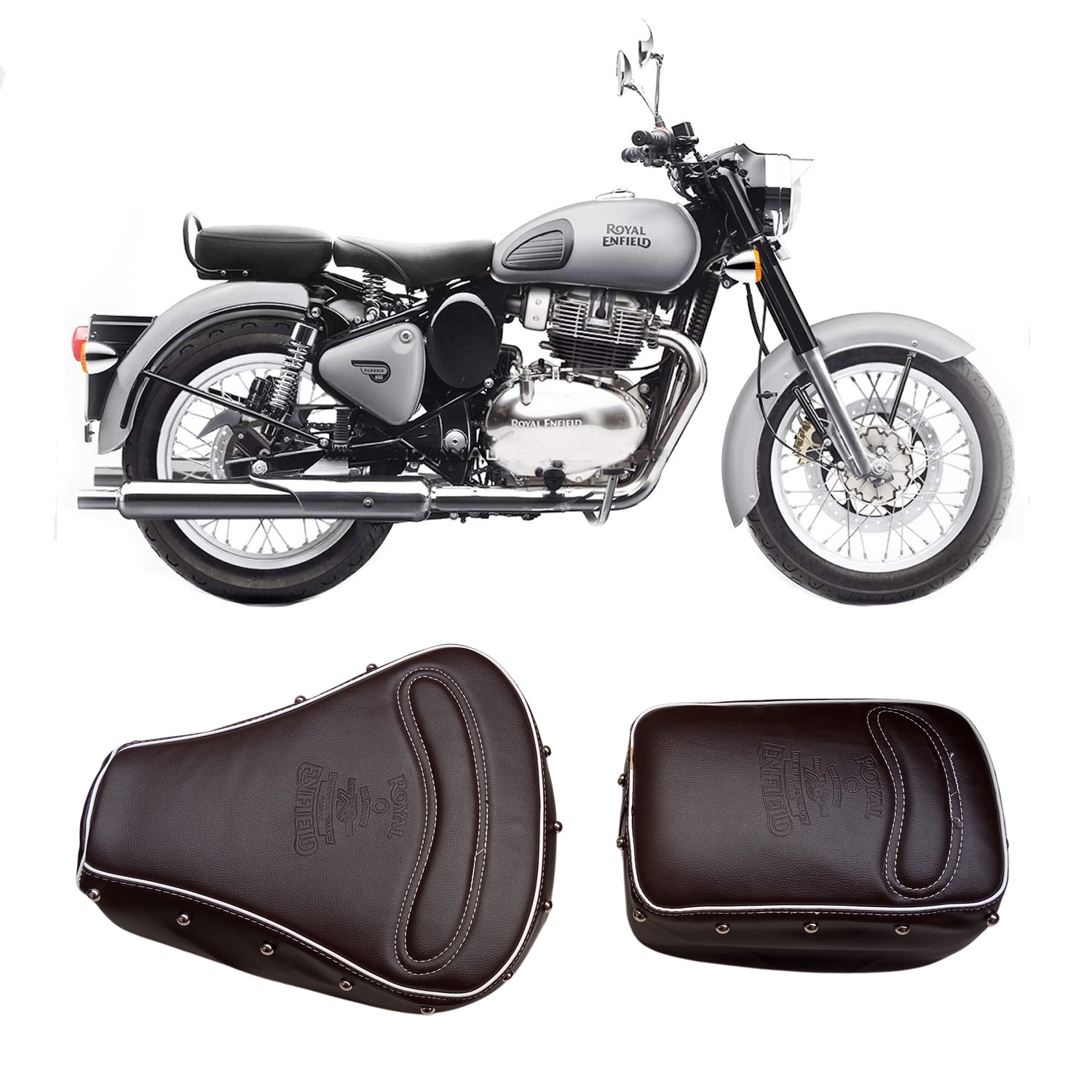 Leatherette super Seat Cover Dark