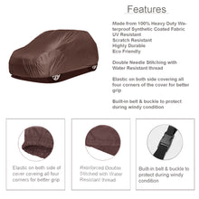 Load image into Gallery viewer, Maruti Celario Water proof Car Cover-Brown