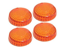 Load image into Gallery viewer, Trafficater indicator glass amber color set of four   For Royal Enfield Motorcycle