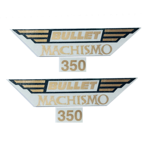 Tool Box Sticker set for Royal Enfield Machismo 350 cc