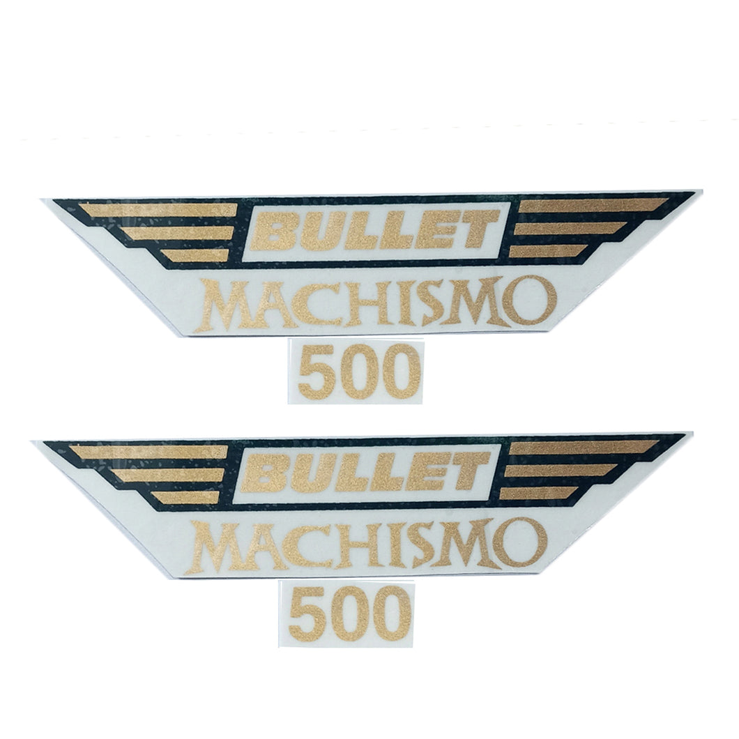 Tool Box Sticker set for Royal Enfield Machismo 500 cc