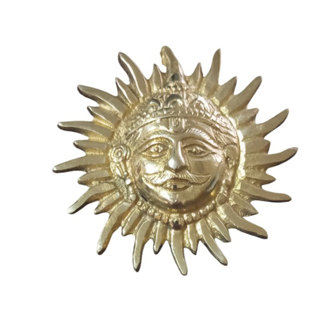 Brass  Sun Emblem  For motorcycle and car