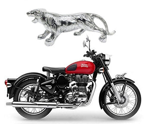 Silver Front Mudguard Tiger Monstar For Royal Enfield Motorcycle