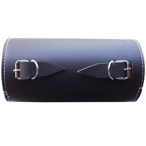 Jawa customized  Black Leatherette Tool Bag with Chrome Button