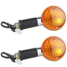 Load image into Gallery viewer, Trafficater indicator glass amber color set of four   For Royal Enfield Motorcycle