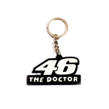Load image into Gallery viewer, Rubber 46 The Doctor Key Chain For Motorcycles &amp; Cars