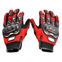 Load image into Gallery viewer, Pro Biker Riding Gloves (Red)