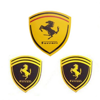 Ferrari Paper Sticker