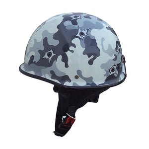 Mini German Style Multicolored Half Helmet