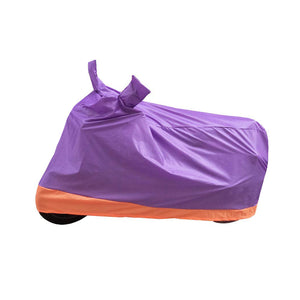 BikeNwearElectric Scooter Primus GreavesEconomy Dual Color  Body Cover-Purple Orange