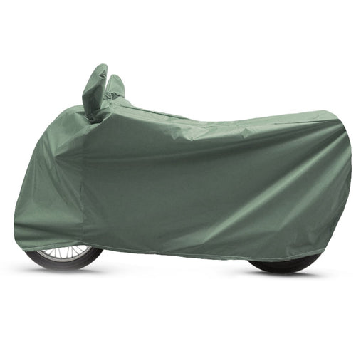BikeNwear heavy-Duty Water Proof Body Cover for Bajaj Motorcycle-Olive green/Military