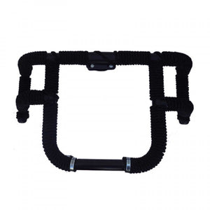 Black Powder Coated With Rope Air Fly Design Crash Bar Leg Guard For Royal Enfield Motorcycle