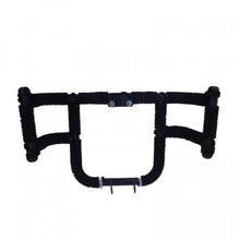 Load image into Gallery viewer, Black Powder Coated With Rope Air Fly Design Crash Bar Leg Guard For Royal Enfield Motorcycle