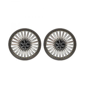 Alloy Wheel 24 Spoke Design Double Disk With Stud For Royal Enfield Classic 350CC & 500CC Modals