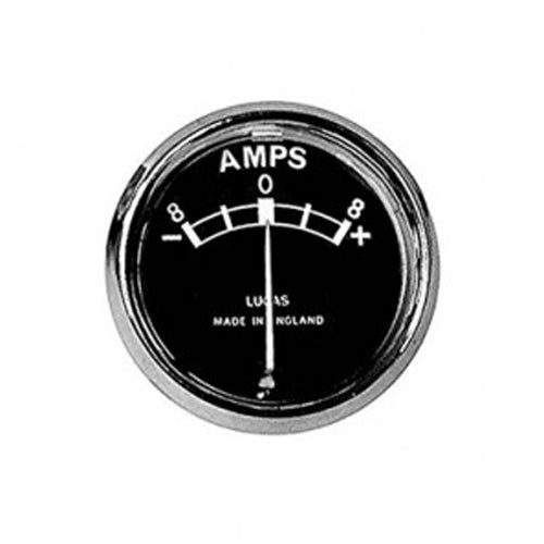 Customized Ammeter/AMP Meter Black Made In England For Royal Enfield Motorcycle Old Modals