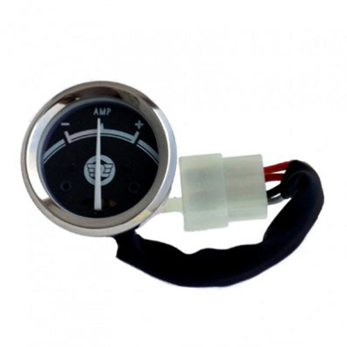 Customized Ammeter/AMP Meter White Black For Royal Enfield Motorcycle Classic Modals