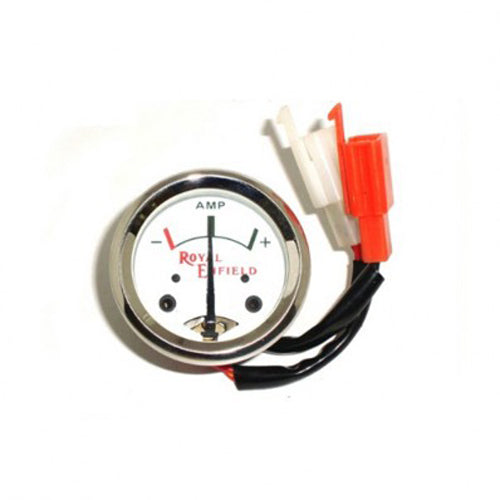 Customized AMP Meter White For Royal Enfield Motorcycle Old Modals