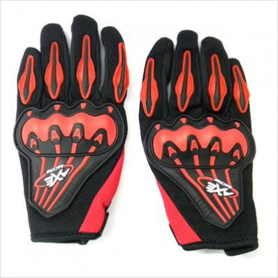 AXE Biking Gloves (Red/Black)