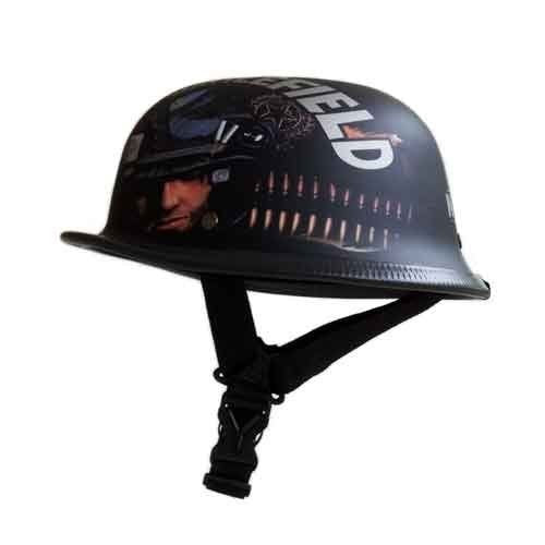 German Style Battle Field Dull Black Helmet