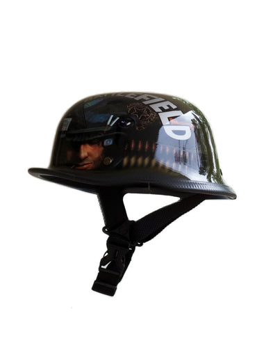 German Style Battle Field Gloss Military Helmet