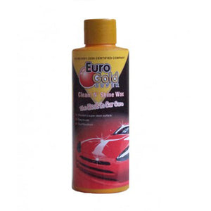 Clean N Shine Wax Euro Gold For Cars & Motorcycles