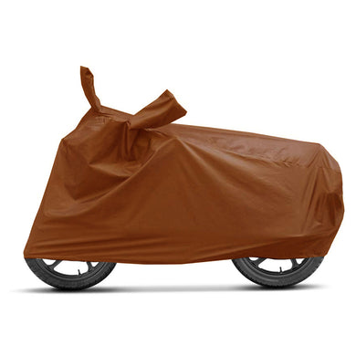 BikeNwear Economy Plain Universal Body Cover-Brown