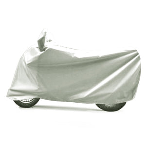 BikeNwear Heavy Duty Water Proof Body cover for TVS Motorcycles White