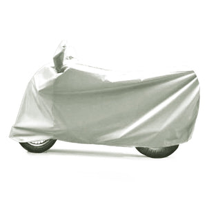 BikeNwear Heavy Duty Water Proof Body cover for Suzuki Motorcycles White