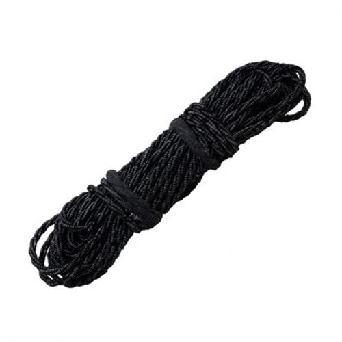 Leg Guard Rope Black Silver For Motorcycles & Bikes