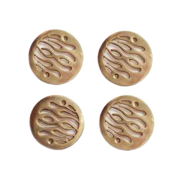 Brass Indicator Cover Set Of 4 For Royal Enfield Motorcycle