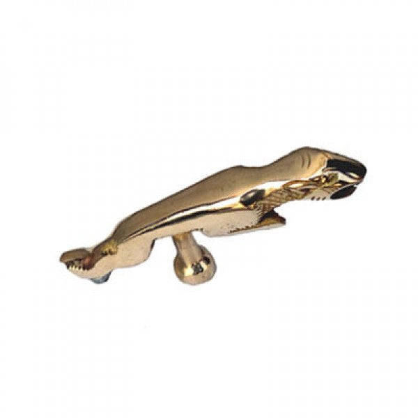Brass Front Mud Guard Jaguar Decal For Royal Enfield Motorcycle