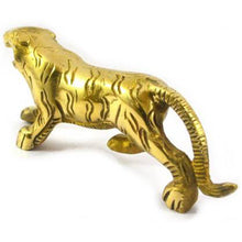 Load image into Gallery viewer, Brass Front Mudguard Tiger Monstar For Royal Enfield Motorcycle