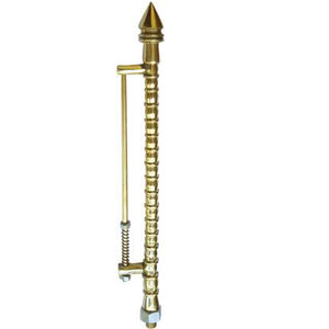 Brass VIP Signal Flag Rod 20CM For Motorcycle & Cars