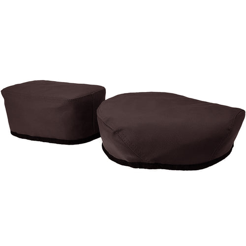 Leatherette Seat Cover Brown For Royal Enfield Classic Modal