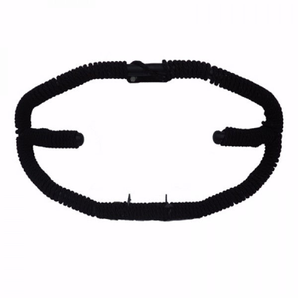 Black Powder Coated With Rope Butterfly Design Crash Bar Leg Guard For Royal Enfield Motorcycle