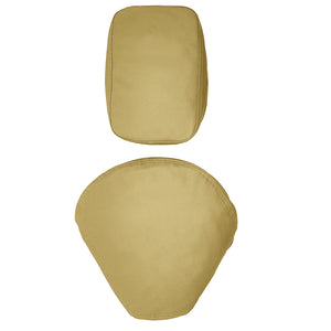 Leatherette Seat Cover Cream For Royal Enfield Classic Modal