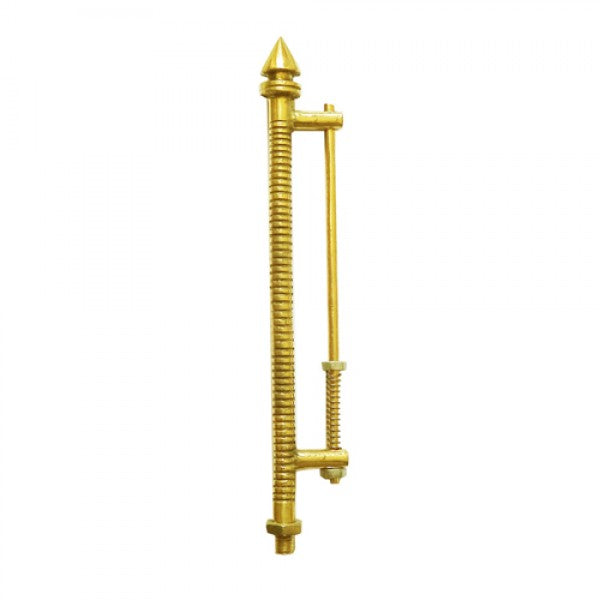 Brass VIP Signal Flag Rod 21CM Double Dhari For Motorcycle & Cars