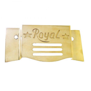 Brass Crown Plate For Royal Enfield Motorcycle